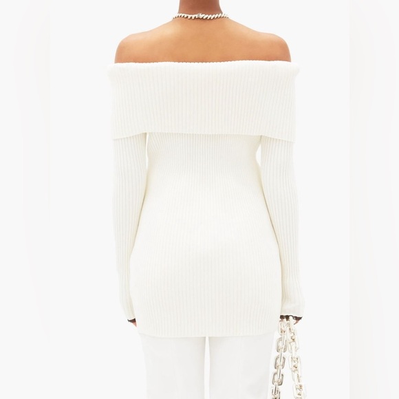 PROENZA SCHOULER off the shoulder sweater🔥 NWT - Picture 3 of 4